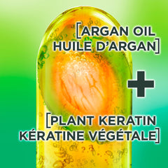 Garnier Fructis Moroccan Sleek Hair Oil Treatment for Frizzy and Dry Hair, Instant Sleek, with Argan Oil, 111 mL