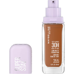 Maybelline New York Super Stay Lumi Matte Foundation, Up to 30H Wear, Luminous Matte, Buildable Coverage, Amino Acids, 355, 30 ml
