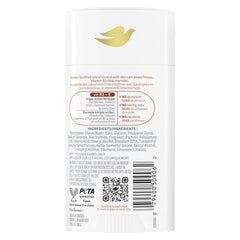Dove Vitamin Care+ Deodorant Stick Aluminum-Free Deodorant for Women Coconut & Shea Butter Scent 72H Breathable Odour Protection with Vitamin B3+E 74 g