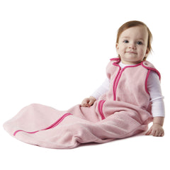 baby deedee Sleep Nest Fleece Baby Sleeping Bag, Sweet Pink, 0-6 Month, 138