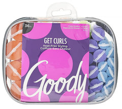 Goody Hair Rollers - 36 Foam Curler Set for All Lengths