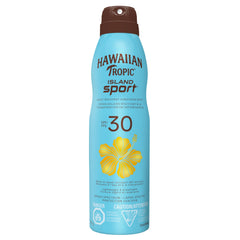 Hawaiian Tropic Island Sport Spray Sunscreen SPF 30, 170g | Hawaiian Tropic Sunscreen SPF 30, Sunscreen, Spray On Sunscreen, Body Sunscreen Spray, 170g