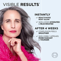 L’Oréal Paris Day Face Moisturizer Cream, Age Perfect Rosy Tone, with LHA & Imperial Peony Extract, For Mature Skin Skincare, 50 ml