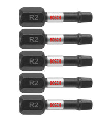 Bosch ITSQ2115 15 Pc. Impact Tough 1 In. Square #2 Insert Bits