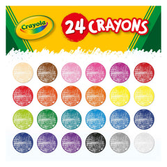 Crayola Crayons for Kids (2 Boxes), 24 Colours, Classroom Must Haves, Teacher School Supplies Essentials, Bulk Crayons for Toddlers