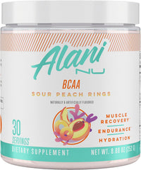 Alani Nu BCAA | Branch Chain Essential Amino Acids | 2:1:1 Formula | Supplement Powder | Muscle Recovery Vitamins for Post-Workout | 30 Servings