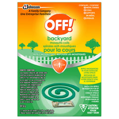 OFF! Backyard Mosquito Repellent Coils, Ideal Camping and Outdoors Essentials, Up to 4 Hours of Protection, 2 Metal Stands and 8 Coils