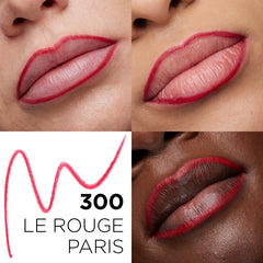 L'Oréal Paris Colour Riche Lip Liner, Creamy Long-Lasting Lip Liner, Le Rouge Paris, 5g