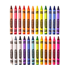 Crayola Crayons for Kids (2 Boxes), 24 Colours, Classroom Must Haves, Teacher School Supplies Essentials, Bulk Crayons for Toddlers