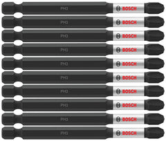 Bosch ITPH335B Impact Tough 3.5 in. Phillips #3 Power Bits