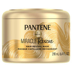 Pantene, Hair Mask, Deep Conditioning Hair Mask for Dry Damaged Hair, Miracle Rescue, 190 mL