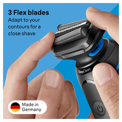 Braun Series 5 Electric Shaver Replacement Head, Easily Attach Your Shaver Head for a shave as efficient as day one, Compatible with New Generation Series 5 Shavers, 54B, Black