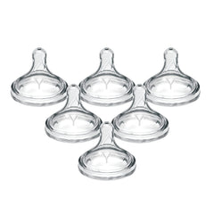 Dr. Brown's Options+ Wide-Neck Baby Bottle Nipple, Y-Cut (9 Months+), 6 Count