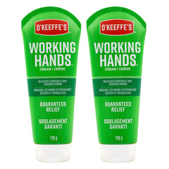 O'Keeffe's Working Hands Hand Cream for Extreme Dryness - 7 oz Tube (2 Pack) - Repairing Skincare for Cracked, Dry Hands