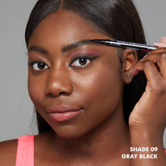 NYX Professional Makeup Lift & Snatch! Eyebrow Tint Pen, Grey Black, 1 mL