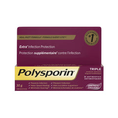 Polysporin® Triple Antibiotic Ointment – Seals Minor Cuts, Scrapes & Burns - 30g