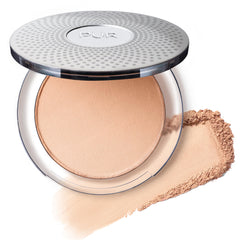 PÜR MINERALS 4-in-1 Pressed Mineral Makeup Powder Foundation with SPF 15 - Concealer & Finishing Compact Pressed Powder for Face - Buildable Medium to Full Coverage Foundation Powder (Blush Medium)