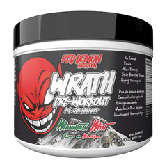Red Demon Wrath Pre-workout - Intense Pumps, Endless Energy, Great Focus - 20 servings, Mountain Mist