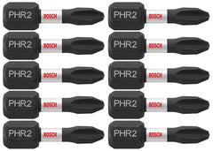 BOSCH ITPH2R1B 1 in. Phillips #2R Impact Tough Screwdriving Bit