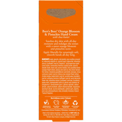 Burt's Bees Orange Blossom & Pistachio Hand Cream By Burts Bees for Unisex - 1 Oz Hand Cream, 1 Oz