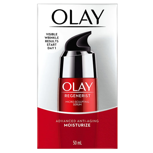 Olay Regenerist Micro-Sculpting Serum, Face Moisturizer, 50 mL