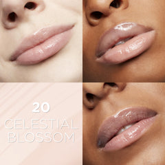 L’Oréal Paris Glow Paradise Balm-in-Gloss, Lip Balm, Non-Sticky Liquid Lip Balm with Pomegranate Extract & Hyaluronic Acid for Sensitive Lips, Dermatologist Tested, Celestial Blossom, 0.23 fl. oz.