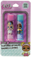 Two-Pack Lip Balm Set For Girls LOL Surprise Flavors