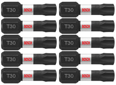 Bosch ITT30102 2 Pc. Impact Tough 1 in. Torx #30 Insert Bits