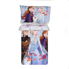 Officially Licensed Disney Frozen 2, 3-Piece Toddler Bedding Set