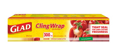 Glad ClingWrap Plastic Wrap, 300 Metre Roll
