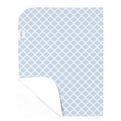 Kushies Baby Deluxe Change Pad, Blue Lattice