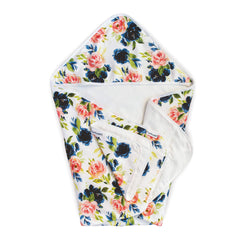 Tiny Twinkle Kaffle Hooded Towel Set for Infants and Babies - Ultra Soft, Super Absorbent, Thick and Plush (Blush)