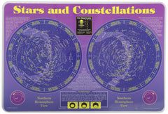 Painless Learning PLACEMATS-Stars and Constellations-Placemat Purple