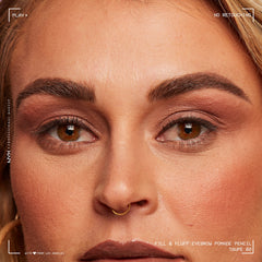 NYX PROFESSIONAL MAKEUP Fill & Fluff Eyebrow Pomade Pencil, Taupe, Day Dream, Pack of 1 (0800897188023)