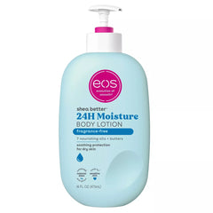 eos Shea Butter Body Lotion- 24-Hour Moisture Skin Care, Lightweight & Non-Greasy, Made with Natural Shea, Vegan, 16 fl oz