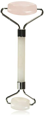 ADDSMILE Rose Quartz Jade Roller for Face Massager Natural Jade Stone Beauty Skin Care Tool