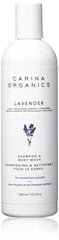 Carina Organics Lavender Shampoo & Body Wash, 360 Milliliters