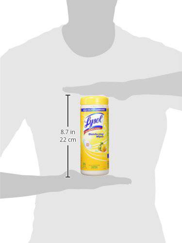 Lysol Disinfecting Surface Wipes, Citrus, 35 Wipes, Disinfectant, Cleaning, Sanitizing - Zecoya