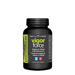 Prairie Naturals Vigor-Force Endurance And Stamina For Men Softgel, 60 Count