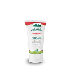 Aleva Naturals First Rescue Calendula Multipurpose Skin Cream - Skin Care to Moisturize Dry Skin, Natural, Vegan, Plant-Based, Hypoallergenic, for Face, Body, and Diaper Area - 50ml