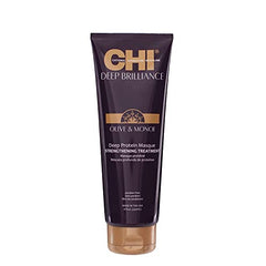 CHI Deep Brilliance Deep Protein Masque - Sulfate, Paraben and Gluten Free, 8 oz.