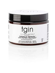 Thank God It's Natural Tgin Miracle Repairx Curl Protein Reconstructor for Natural Hair - Dry Hair - Curly Hair - Damaged Hair - 12 Oz, 12 ounces