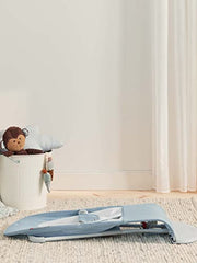 BabyBjörn Extra fabric seat for Bouncer Balance Soft, Mesh, Sky blue/White