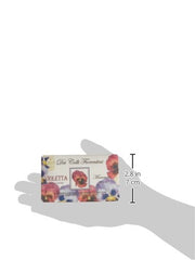 Nesti Dante Dei Colli Fiorentini Italian Triple-Milled Bar Soap, Violetta (Violet), 250 Grams
