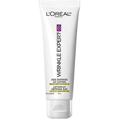 L'Oreal Paris Anti-Aging SPF 30 Lotion 55+, Day Skincare, Wrinkle Expert, UV Lotion With Calcium to reduce the Look of Wrinkles, 50mL
