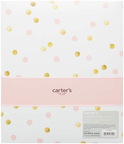 CRG Carter's Loose Leaf Memory Book, Sweet Sparkle