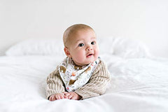 Copper Pearl Baby Bandana Drool Bibs for Drooling and Teething 4 Pack Gift Set "Lumberjack"