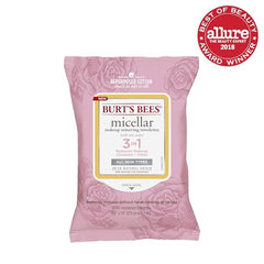 Burt's Bees Micellar Cleansing Towelettes With Rose Water 30 count