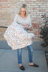 Copper Pearl Baby Car Seat Cover Canopy and Nursing Cover Multi-Use Stretchy 5-In-1 Gift "Autumn"