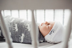 Copper Pearl Swaddle Blanket Scout